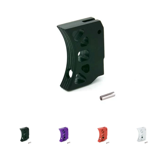AIP TM Hi-Capa Aluminum Trigger - Type J Curved Long (GG08-07)