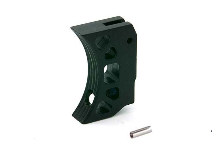 AIP TM Hi-Capa Aluminum Trigger - Type K Curved Short (GG08-07)