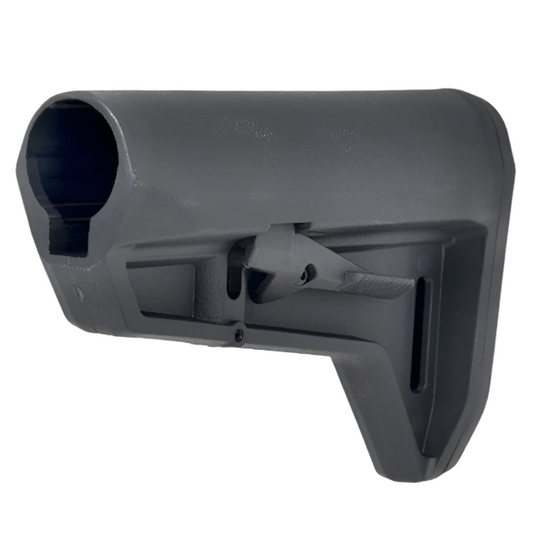 AMA Airsoft Tactical Carbine Collapsible Stock - Black (GG09-04)