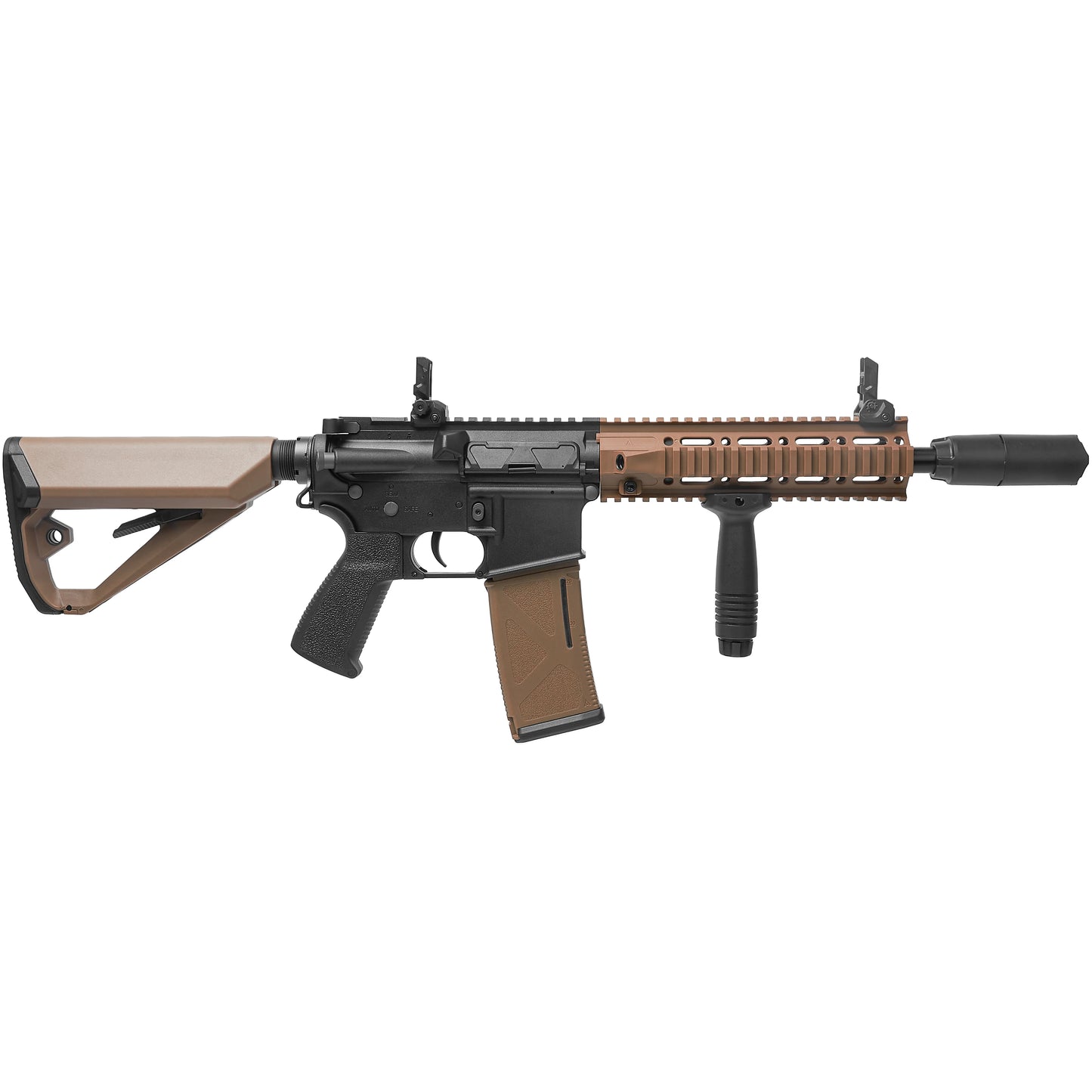 ARCTURUS LWT MK-II CQB 10" AEG Sport Airsoft Rifle Starter Pack - Black/Tan