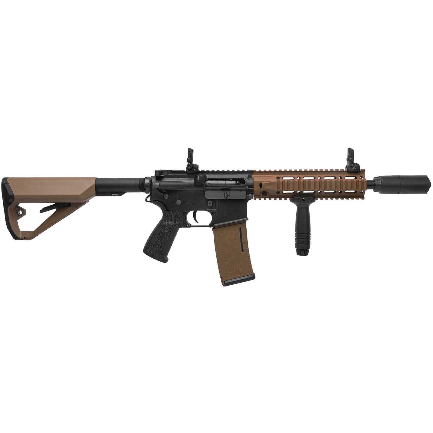 ARCTURUS LWT MK-II CQB 10" AEG Sport Airsoft Rifle Starter Pack - Black/Tan