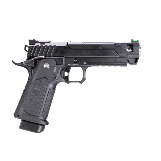 ARCTURUS Osprey 5" Split Slide Hi-Capa GBB PR™ Performance Refined Edition w/ Optics Ready Slide & CNC AL Adjustable Blowback Housing Black
