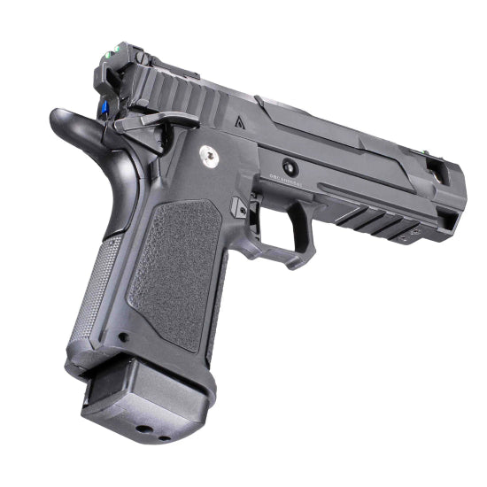 ARCTURUS Osprey 5" Split Slide Hi-Capa GBB PR™ Performance Refined Edition w/ Optics Ready Slide & CNC AL Adjustable Blowback Housing Black