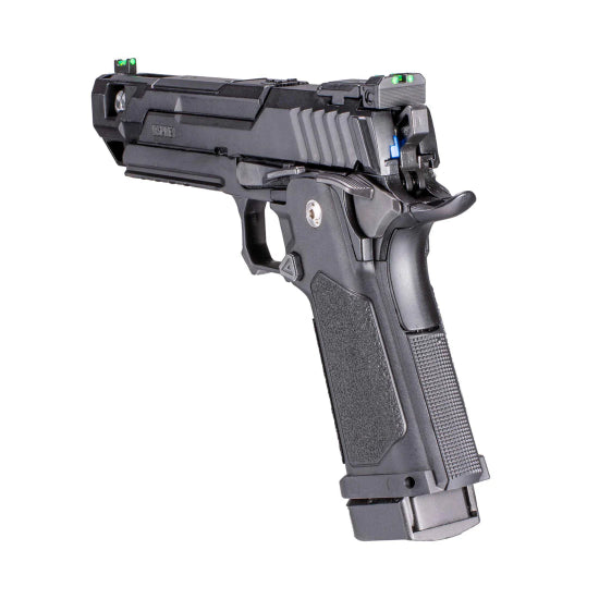 ARCTURUS Osprey 5" Split Slide Hi-Capa GBB PR™ Performance Refined Edition w/ Optics Ready Slide & CNC AL Adjustable Blowback Housing Black