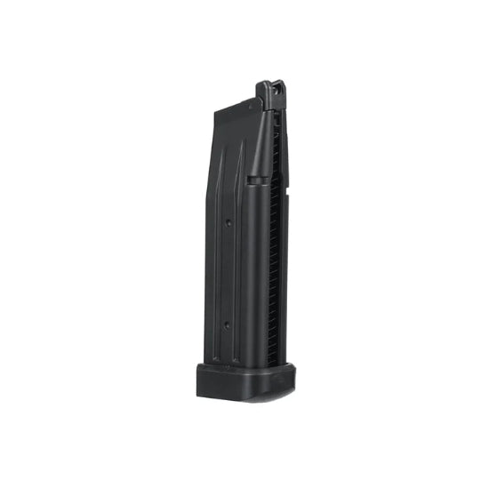 ARCTURUS Vanguard 4.3" Hi-Capa GBB Pistol w/Optics Ready Slide & ARS-1 Red Dot Combo Black/Tan Magazine
