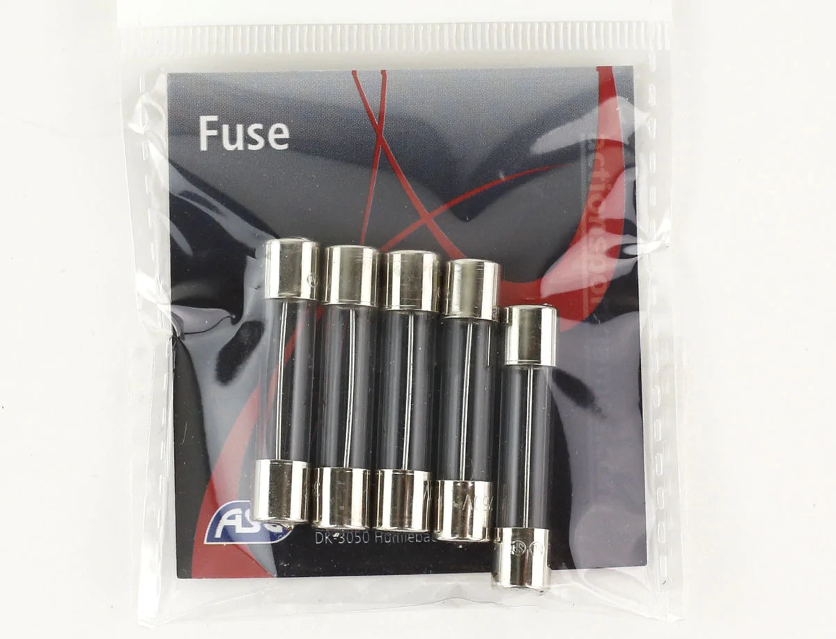 ASG Airsoft AEG 30 Amp Fuse (Glass Tube) - 5 Pack (GG07-06)