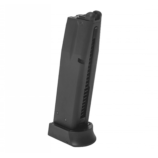 ASG CZ Shadow 2, MS Gas Blowback Green Gas Airsoft Pistol 25-Round Magazine (GG09-13)