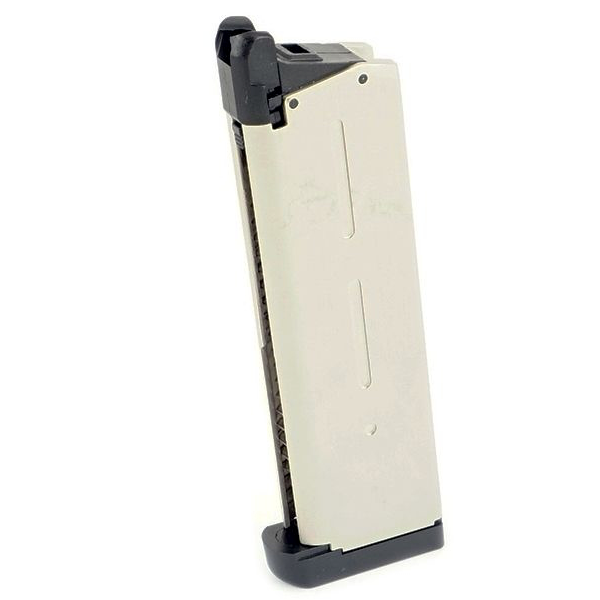 ASG STI Tac Master 1911 MEU Gas Blowback Airsoft Pistol 26-Round Magazine - Silver (GG09-13)