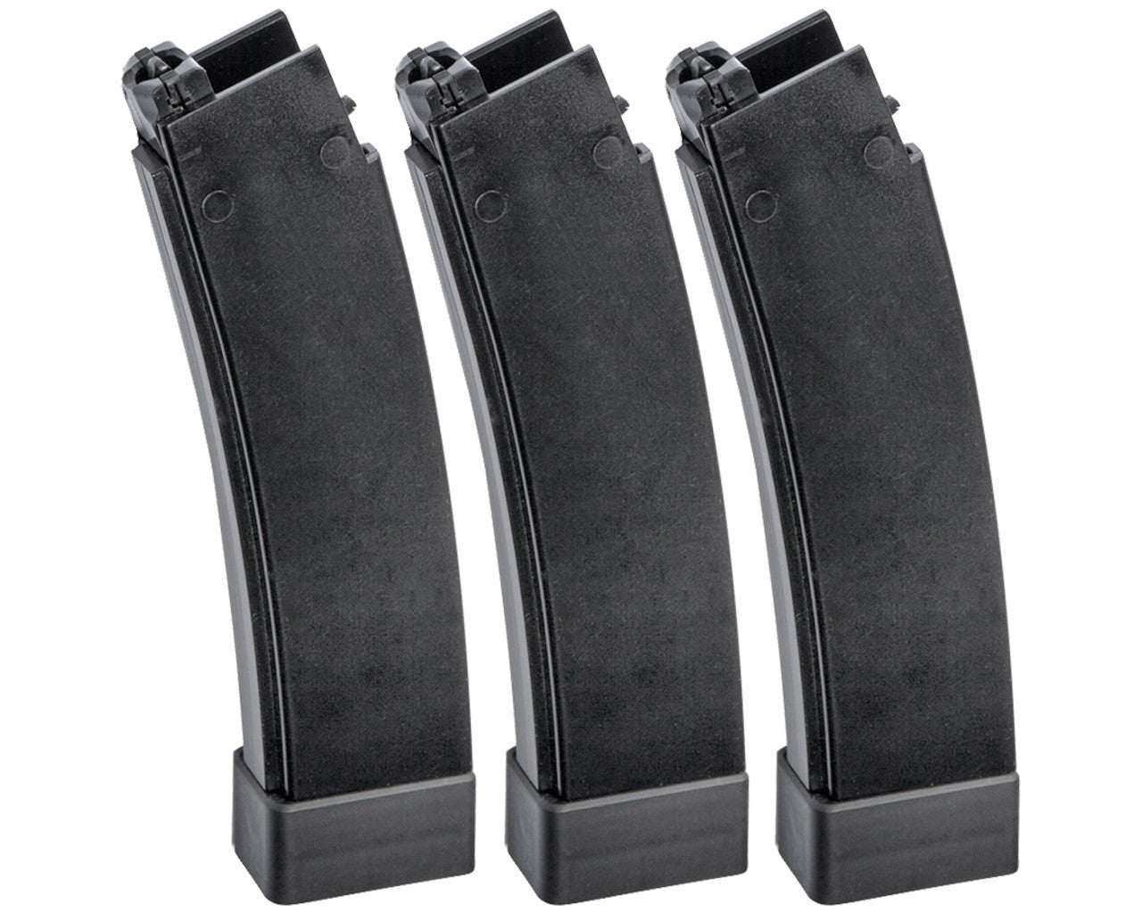 ASG Airsoft AEG Scorpion EVO 3-A1 75 Round Magazine (3 Pack) - Black