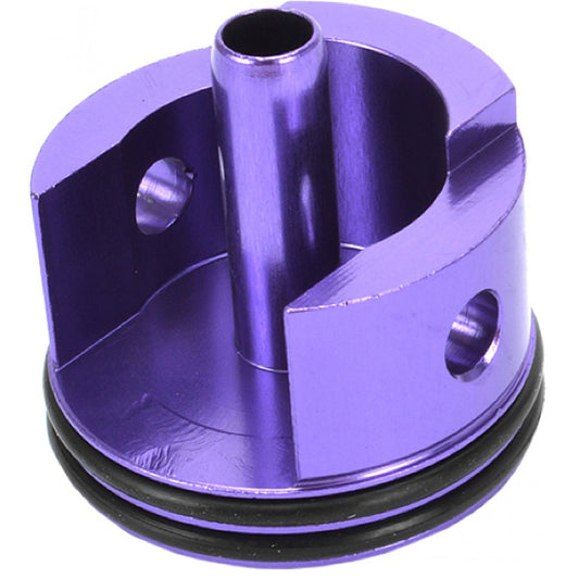 ASG V3 AK Aluminum Gearbox Cylinder Head - Purple