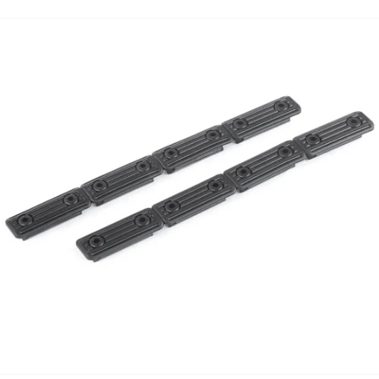 ASG Airsoft M-LOK Rail Slot Rubber Cover Set (2 Piece) - Black (GG07-06)