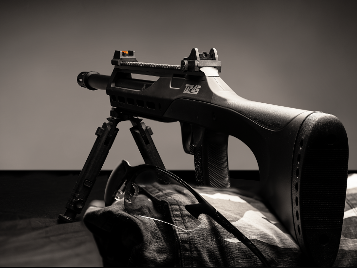 ASG GNB TAC 4.5 Co2 Airgun 4.5mm BB/Pellet Rifle - Black