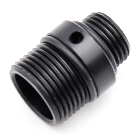Acetech 11mm CW to 14mm CCW Airsoft Pistol Outer Barrel Adapter