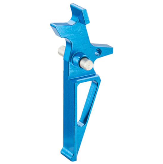 Air Strike AEG V2 M4 CNC Blade Trigger (Type 3) - Blue (GG06-14)