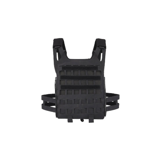 G-Force Airsoft Lightweight SPC Laser Cut Molle Tactical Vest - Black