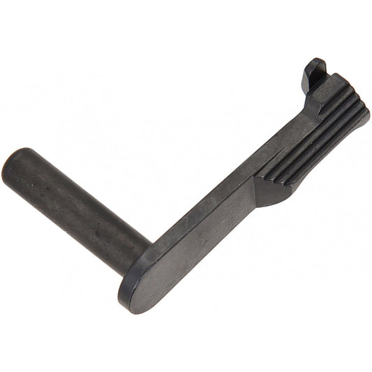 Airsoft Masterpiece TM Hi-Capa CNC Steel Slide Stop (S-Style) - Black (GG06-10)