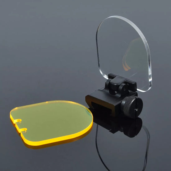 Airsoft Picatinny Rail Mount Sight/Scope Lens Protector (Includes Clear & Yellow Lens) (GG08-02)