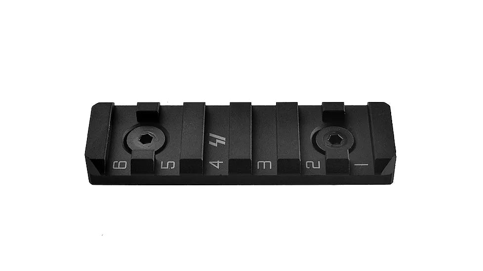 Air Strike Airsoft Rail Segment 6 Slot (M-LOK) - Black