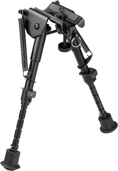 Air Strike Airsoft AEG Rifle Tactical Adjustable Bi-Pod System (6-9 Inch) - Black (GG02-03)