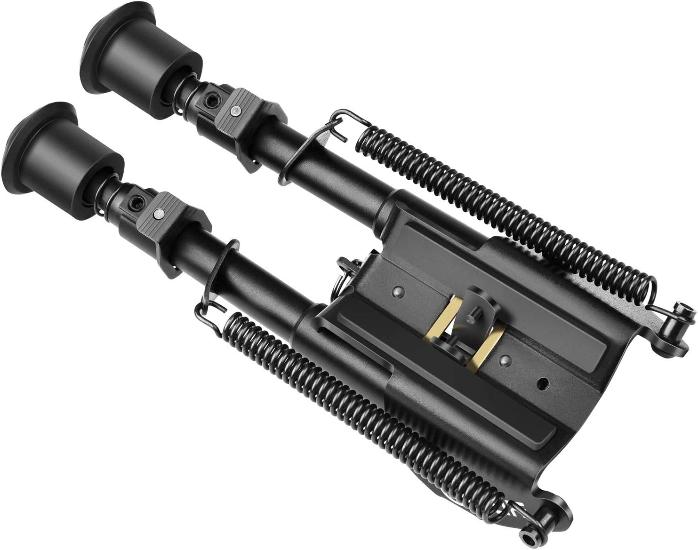 Air Strike Airsoft AEG Rifle Tactical Adjustable Bi-Pod System (6-9 Inch) - Black (GG02-03)