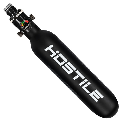 Alpha Air 15ci 4500psi Compressed Air Tank w/HP8 Regulator - Hostile Phantom (Black/White)