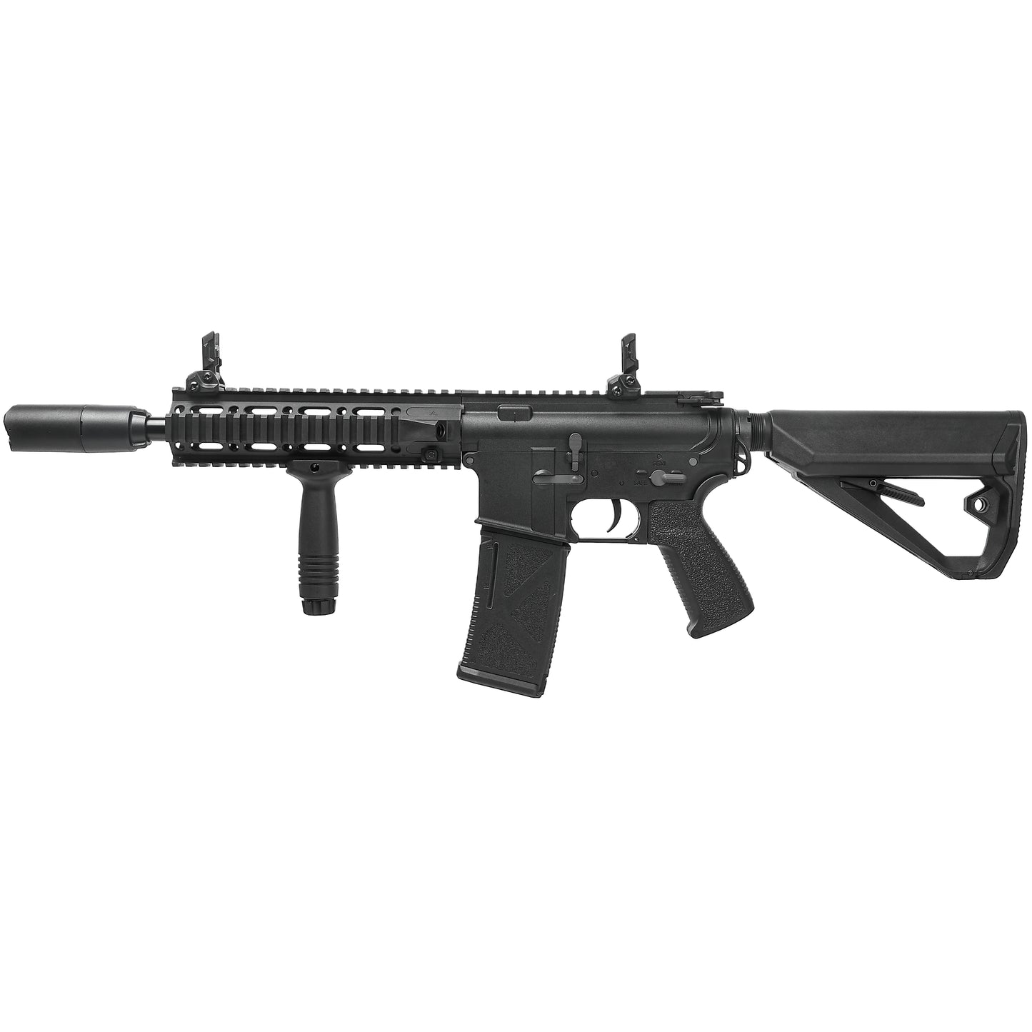 Arcturus LWT MK-II CQB 10" AEG Sport Airsoft Rifle Starter Pack - Black