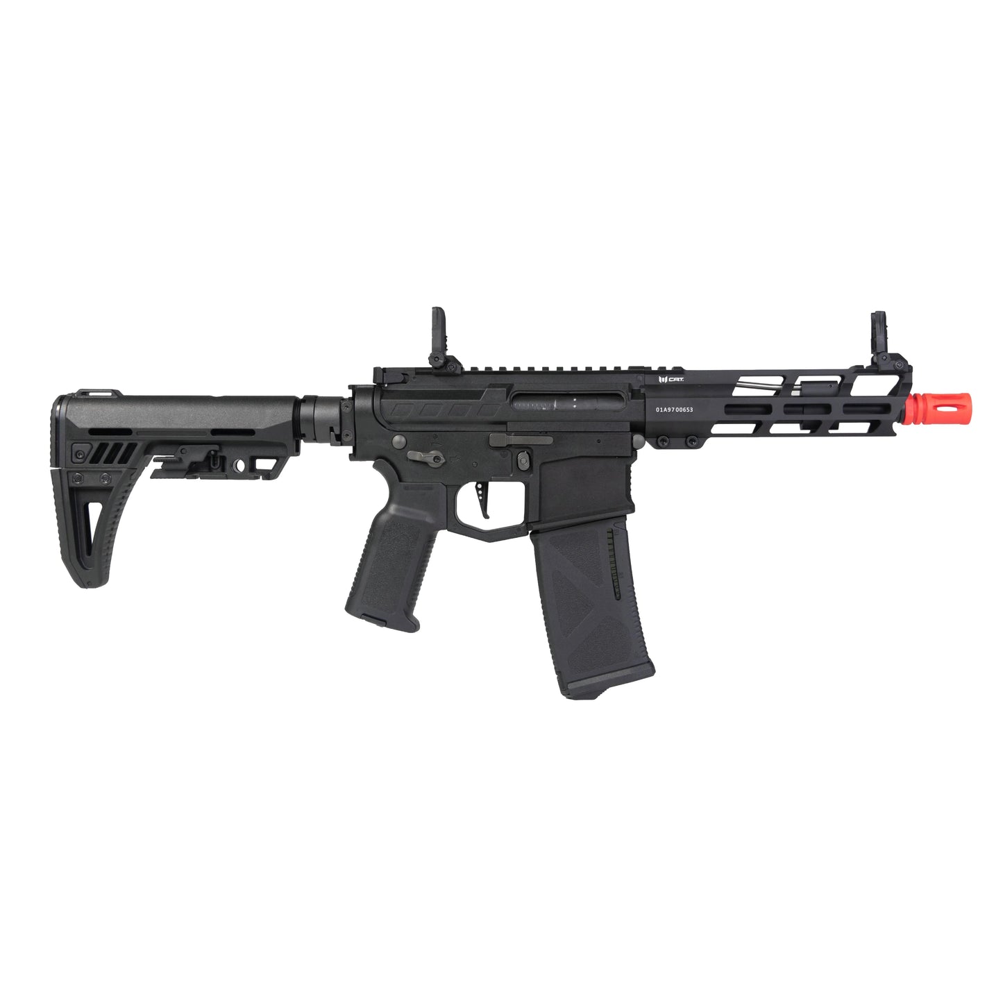 Arcturus X C.A.T. AR-15 Versatile 8" AEG Airsoft Rifle - Black