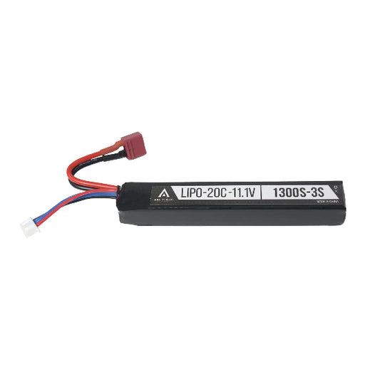 Arcturus Airsoft AEG Li-Po 11.1v 1300mAh 20C Stick Battery w/Dean Connector