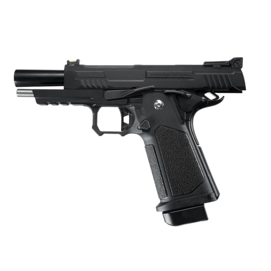 Arcturus Vanguard Hi-Capa 4.3 GBB Green Gas Airsoft Pistol Black