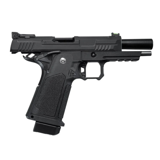 Arcturus Vanguard Hi-Capa 4.3 GBB Green Gas Airsoft Pistol Black