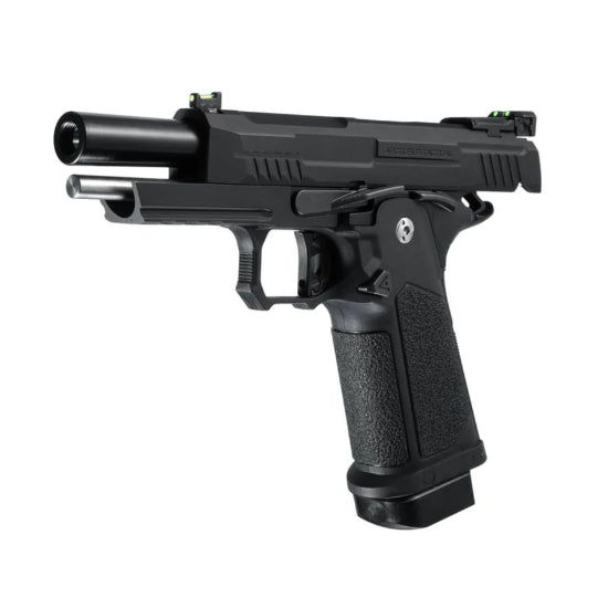 Arcturus Vanguard Hi-Capa 4.3 GBB Green Gas Airsoft Pistol Black