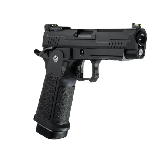 Arcturus Vanguard Hi-Capa 4.3 GBB Green Gas Airsoft Pistol Black