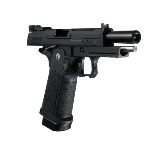 Arcturus Vanguard Hi-Capa 4.3 GBB Green Gas Airsoft Pistol Black