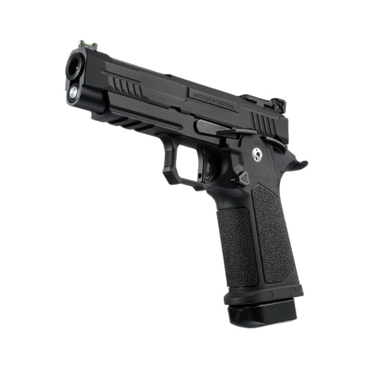 Arcturus Vanguard Hi-Capa 4.3 GBB Green Gas Airsoft Pistol Black