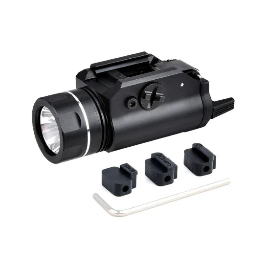 Atlas Custom Works 700 Lumen Rail Mounted Tactical Flashlight Black