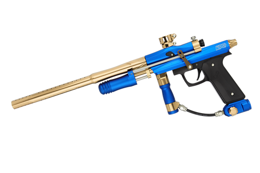 Azodin KPC+ Pump Paintball Gun - Blue/Gold