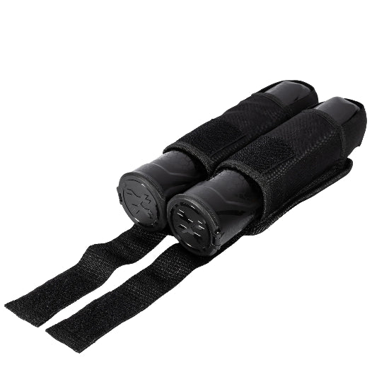 BSX 2 Pod Paintball Pouch with Belt - Black