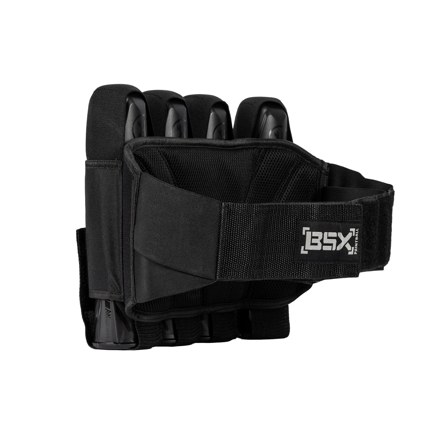 BSX 4 Pod Paintball Harness - Black