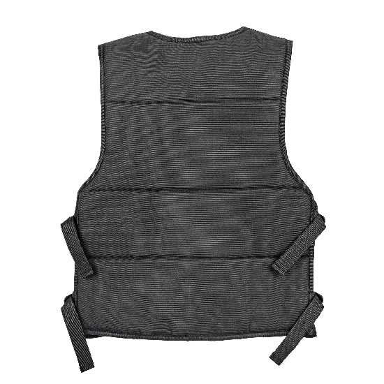 BSX Padded 4 Pod Pouch Vest Black