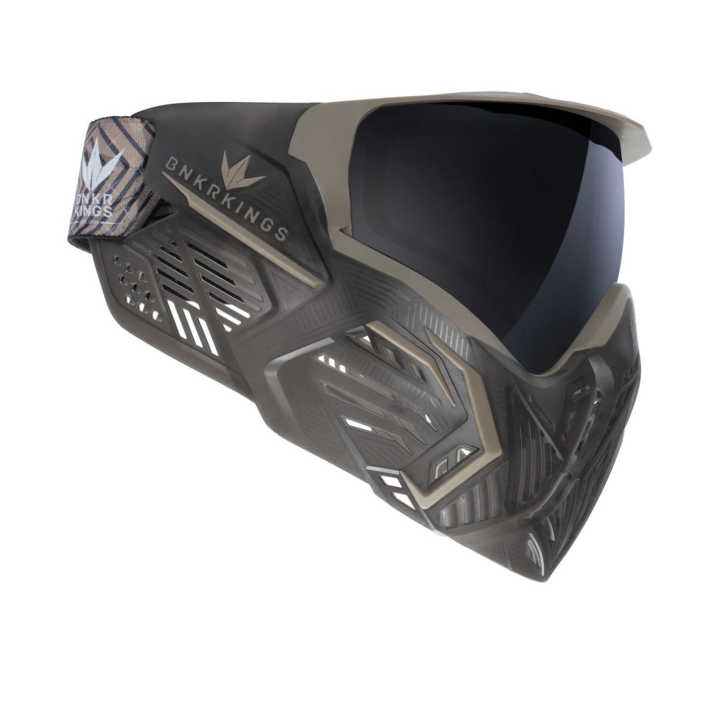 Bunkerkings CMD Goggle System - Black Desert