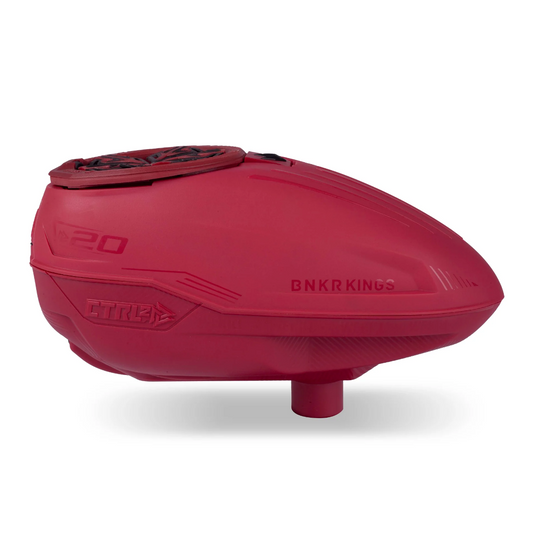 Bunkerkings CTRL2 Paintball Loader - Dark Red