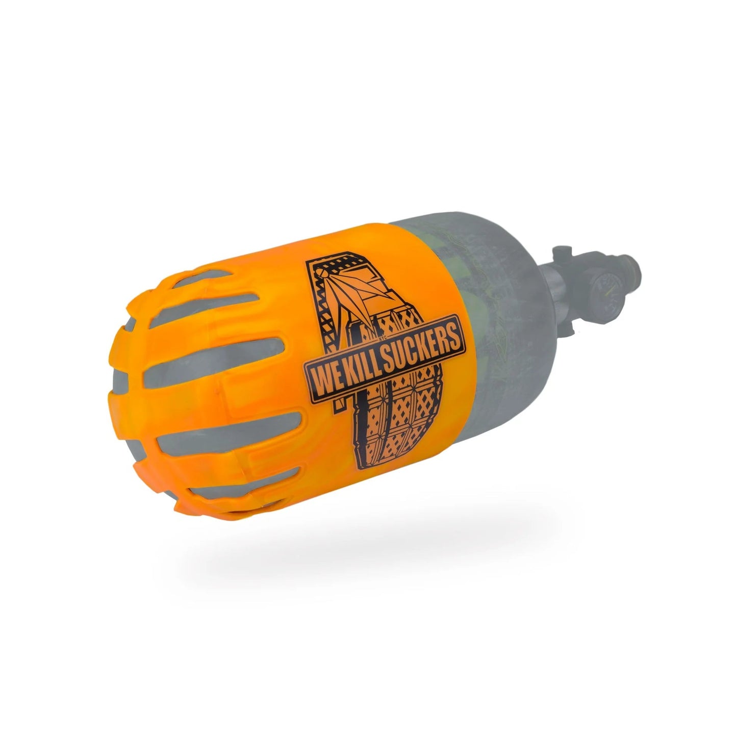 Bunkerkings Knuckle Butt Tank Cover - WKS Grenade Orange