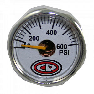 CP Custom Products Pressure Gauge 600psi (White Face)