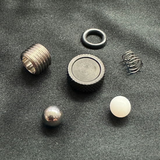 Check It Autococker Rebuildable Ball Detent Assembly - Black (GG02-02)