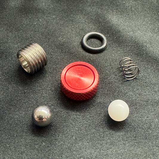 Check It Autococker Rebuildable Ball Detent Assembly - Red (GG02-02)