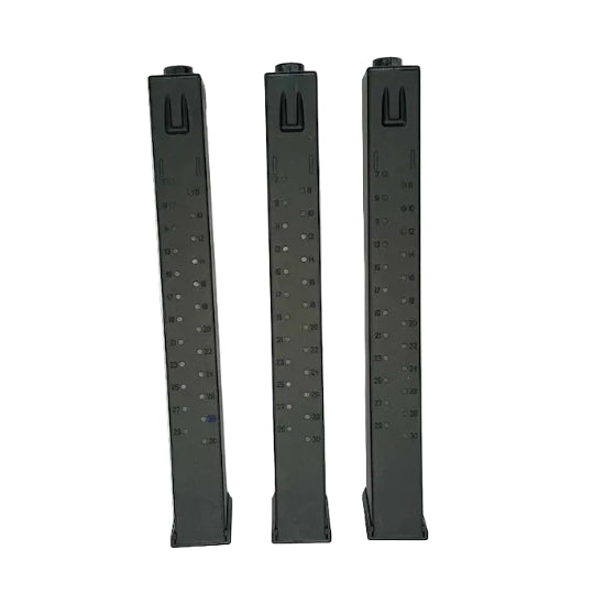 Classic Army Airsoft AEG Nemesis X9/G&G ARP9 Mid-Cap 120 Round Magazine (3 Pack) Black