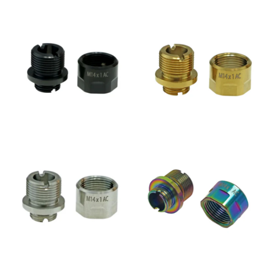 CowCow Hi-Capa A01 Outer Barrel Adapter (11mm CW to 14mm CCW) w/Thread Protector (GG08-13)