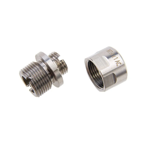 CowCow Hi-Capa A01 Outer Barrel Adapter (11mm CW to 14mm CCW) w/Thread Protector (GG08-13)