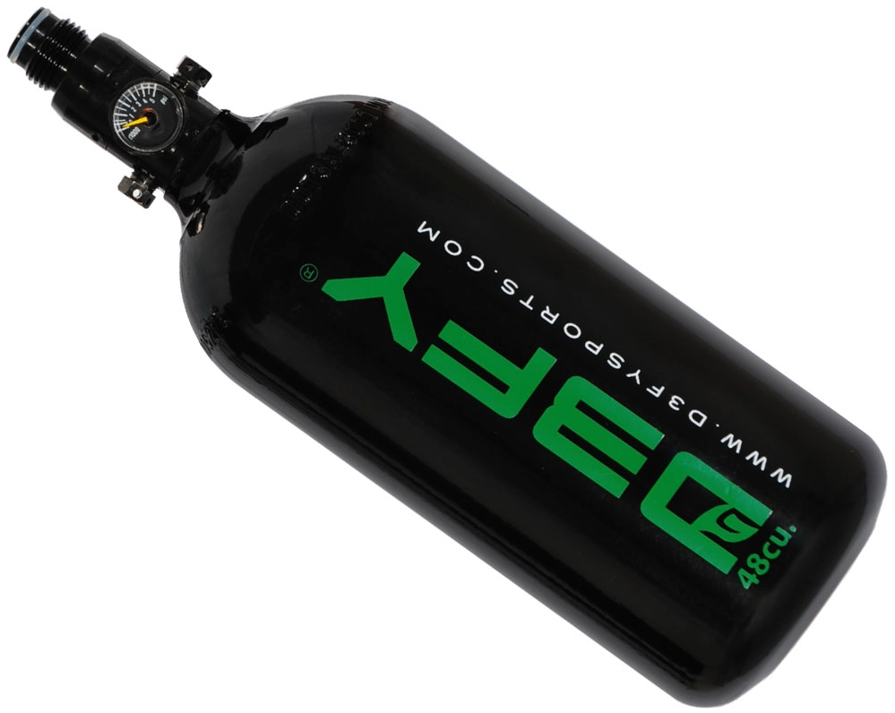 D3FY 48ci 3000psi Alloy Compressed Air Tank - Black