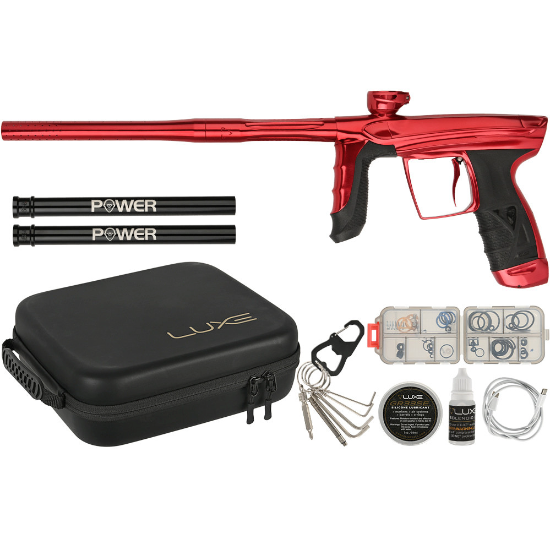 DLX Luxe AIRE Paintball Gun - Red Gloss
